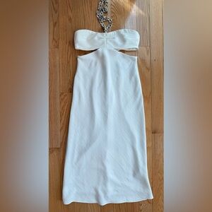 ZARA CUT OUT CHAIN DRESS LARGE